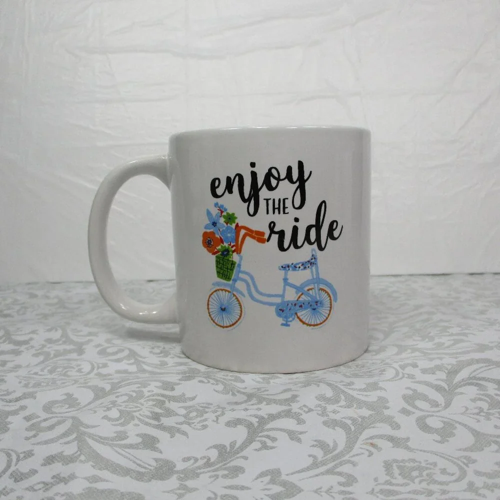 ENJOY THE RIDE Coffe/Tea Mug NWT